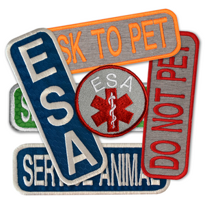 ESA/Service Animal Patches