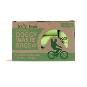Doggy Waste Bags - Box of 18 Rolls